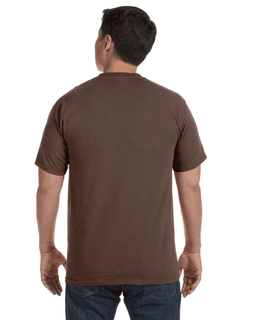 Sample of Comfort Colors C1717 - Adult Heavyweight RS T-Shirt in JAVA from side back