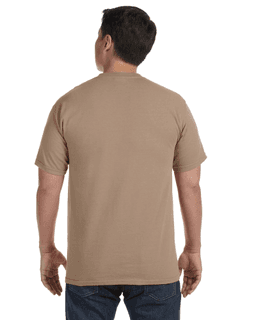 Sample of Comfort Colors C1717 - Adult Heavyweight RS T-Shirt in KHAKI from side back