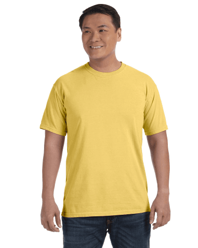 Sample of Comfort Colors C1717 - Adult Heavyweight RS T-Shirt in MAIZE style