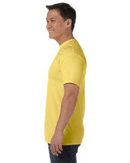 Sample of Comfort Colors C1717 - Adult Heavyweight RS T-Shirt in MAIZE from side sleeveright