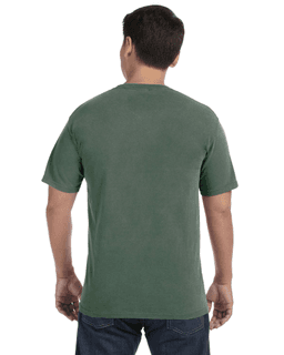 Sample of Comfort Colors C1717 - Adult Heavyweight RS T-Shirt in MALLARD from side back