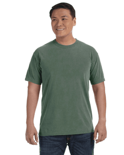 Sample of Comfort Colors C1717 - Adult Heavyweight RS T-Shirt in MALLARD from side front