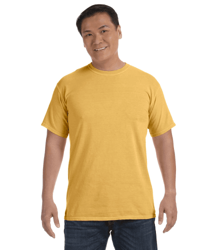 Sample of Comfort Colors C1717 - Adult Heavyweight RS T-Shirt in MUSTARD style