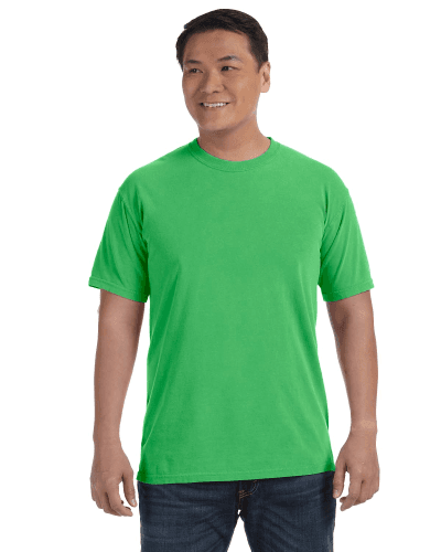 Sample of Comfort Colors C1717 - Adult Heavyweight RS T-Shirt in NEON GREEN style