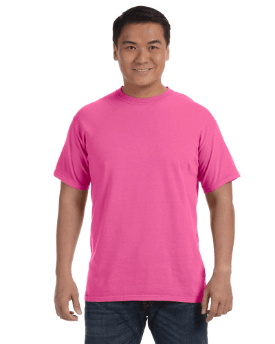 Sample of Comfort Colors C1717 - Adult Heavyweight RS T-Shirt in NEON PINK style