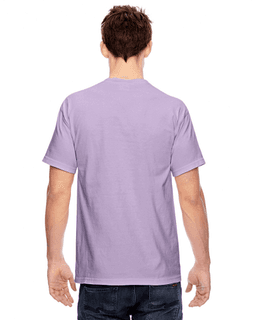 Sample of Comfort Colors C1717 - Adult Heavyweight RS T-Shirt in ORCHID from side back