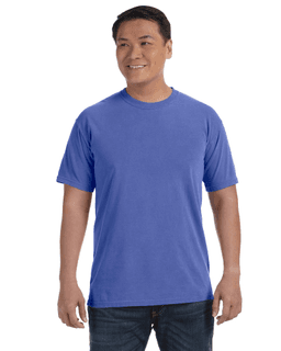 Sample of Comfort Colors C1717 - Adult Heavyweight RS T-Shirt in PERIWINKLE from side front