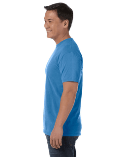 Sample of Comfort Colors C1717 - Adult Heavyweight RS T-Shirt in ROYAL CARIBE from side sleeveright