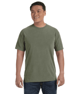 Sample of Comfort Colors C1717 - Adult Heavyweight RS T-Shirt in SAGE from side front