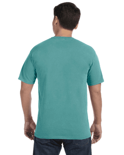 Sample of Comfort Colors C1717 - Adult Heavyweight RS T-Shirt in SEAFOAM from side back