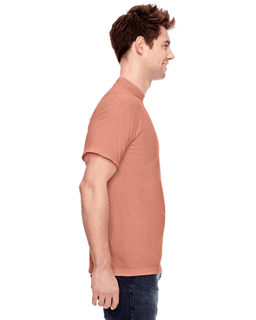 Sample of Comfort Colors C1717 - Adult Heavyweight RS T-Shirt in TERRACOTA from side sleeveleft