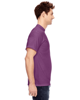 Sample of Comfort Colors C1717 - Adult Heavyweight RS T-Shirt in VINEYARD from side sleeveleft