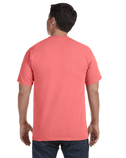 Sample of Comfort Colors C1717 - Adult Heavyweight RS T-Shirt in WATERMELON from side back