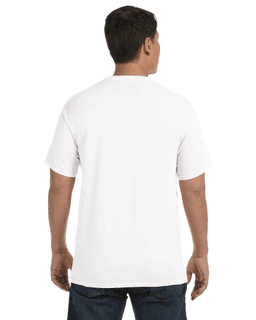 Sample of Comfort Colors C1717 - Adult Heavyweight RS T-Shirt in WHITE from side back