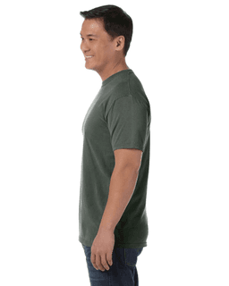 Sample of Comfort Colors C1717 - Adult Heavyweight RS T-Shirt in WILLOW from side sleeveright