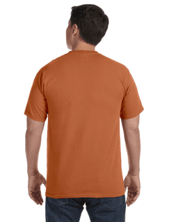 Sample of Comfort Colors C1717 - Adult Heavyweight RS T-Shirt in YAM from side back