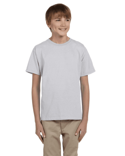 Sample of Gildan 2000B - Youth Ultra Cotton 6 oz. T-Shirt in ASH GREY style