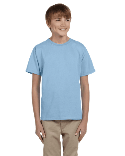 Sample of Gildan 2000B - Youth Ultra Cotton 6 oz. T-Shirt in LIGHT BLUE style