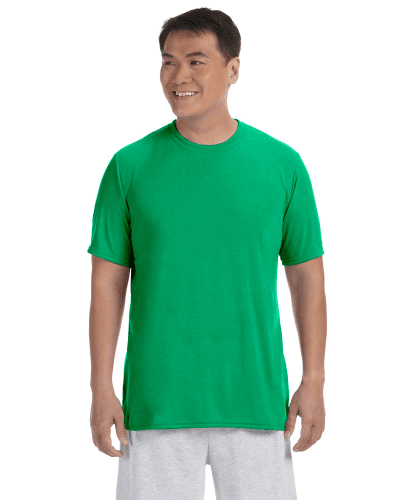 Sample of Gildan G420 - Adult Performance 100% Polyester Tee in IRISH GREEN style