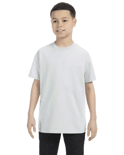 Sample of Gildan G500B - Youth 5.3 oz. T-Shirt in ASH GREY style