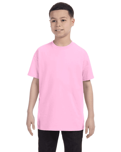 Sample of Gildan G500B - Youth 5.3 oz. T-Shirt in LIGHT PINK style