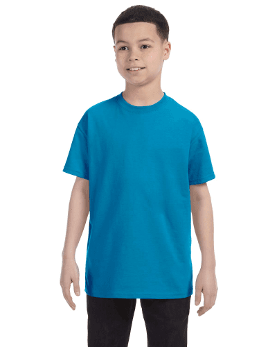 Sample of Gildan G500B - Youth 5.3 oz. T-Shirt in SAPPHIRE style