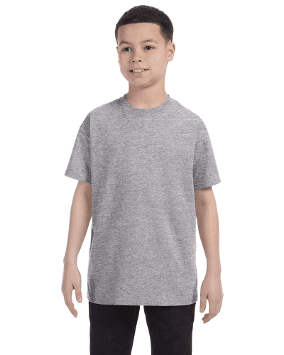 Sample of Gildan G500B - Youth 5.3 oz. T-Shirt in SPORT GREY style