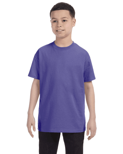 Sample of Gildan G500B - Youth 5.3 oz. T-Shirt in VIOLET style