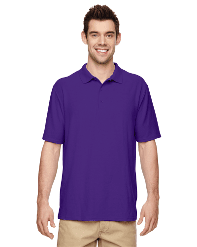 Sample of Gildan G728 - Adult DryBlend 6.3 oz. Double Pique Polo in PURPLE style