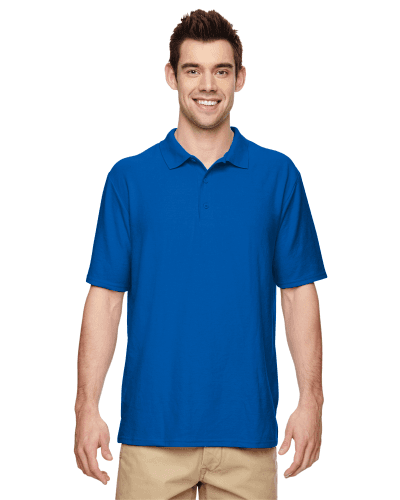 Sample of Gildan G728 - Adult DryBlend 6.3 oz. Double Pique Polo in ROYAL style