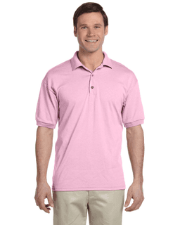 Sample of Gildan G880 - Adult 6 oz. 50/50 Jersey Polo in LIGHT PINK from side front