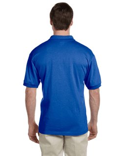 Sample of Gildan G880 - Adult 6 oz. 50/50 Jersey Polo in ROYAL from side back