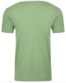 Sample of Next Level N6210 - Men's CVC Crew in APPLE GREEN from side back