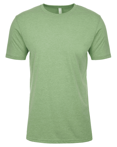 Sample of Next Level N6210 - Men's CVC Crew in APPLE GREEN style