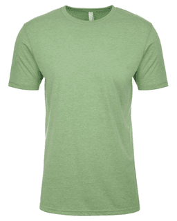 Sample of Next Level N6210 - Men's CVC Crew in APPLE GREEN from side front