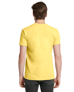 Sample of Next Level N6210 - Men's CVC Crew in BANANA CREAM from side back