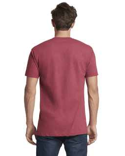 Sample of Next Level N6210 - Men's CVC Crew in CARDINAL from side back