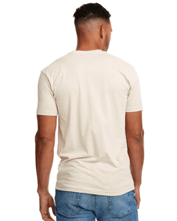 Sample of Next Level N6210 - Men's CVC Crew in CREAM from side back