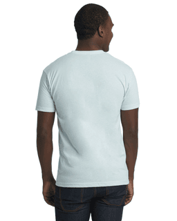 Sample of Next Level N6210 - Men's CVC Crew in ICE BLUE from side back