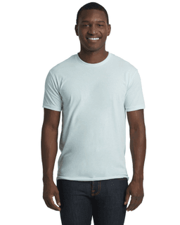 Sample of Next Level N6210 - Men's CVC Crew in ICE BLUE from side front