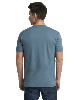 Sample of Next Level N6210 - Men's CVC Crew in INDIGO from side back