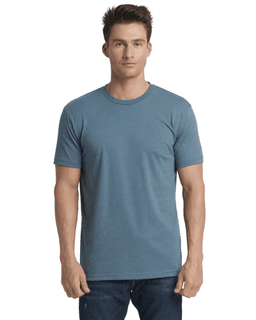 Sample of Next Level N6210 - Men's CVC Crew in INDIGO from side front