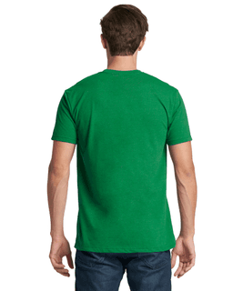 Sample of Next Level N6210 - Men's CVC Crew in KELLY GREEN from side back