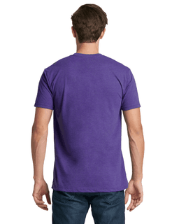 Sample of Next Level N6210 - Men's CVC Crew in PURPLE RUSH from side back