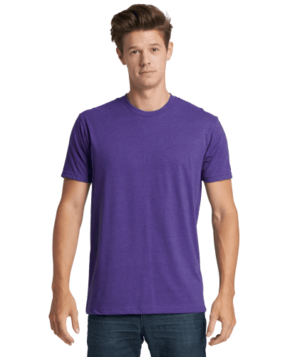 Sample of Next Level N6210 - Men's CVC Crew in PURPLE RUSH style