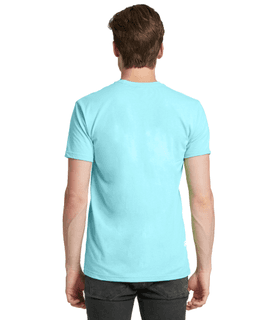 Sample of Next Level N6210 - Men's CVC Crew in TAHITI BLUE from side back