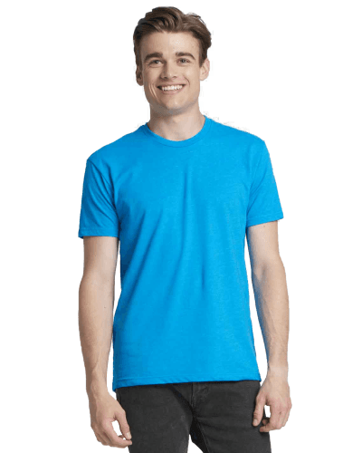 Sample of Next Level N6210 - Men's CVC Crew in TURQUOISE style