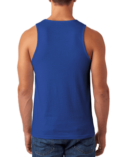 Sample of Next Level N6233 - Men's CVC Tank in ROYAL from side back