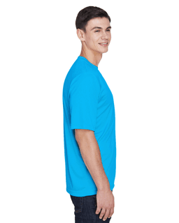 Sample of Team 365 TT11 - Men's Zone Performance T-Shirt in ELECTRIC BLUE from side sleeveleft