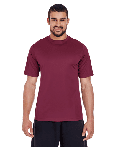 Sample of Team 365 TT11 - Men's Zone Performance T-Shirt in SPORT MAROON style